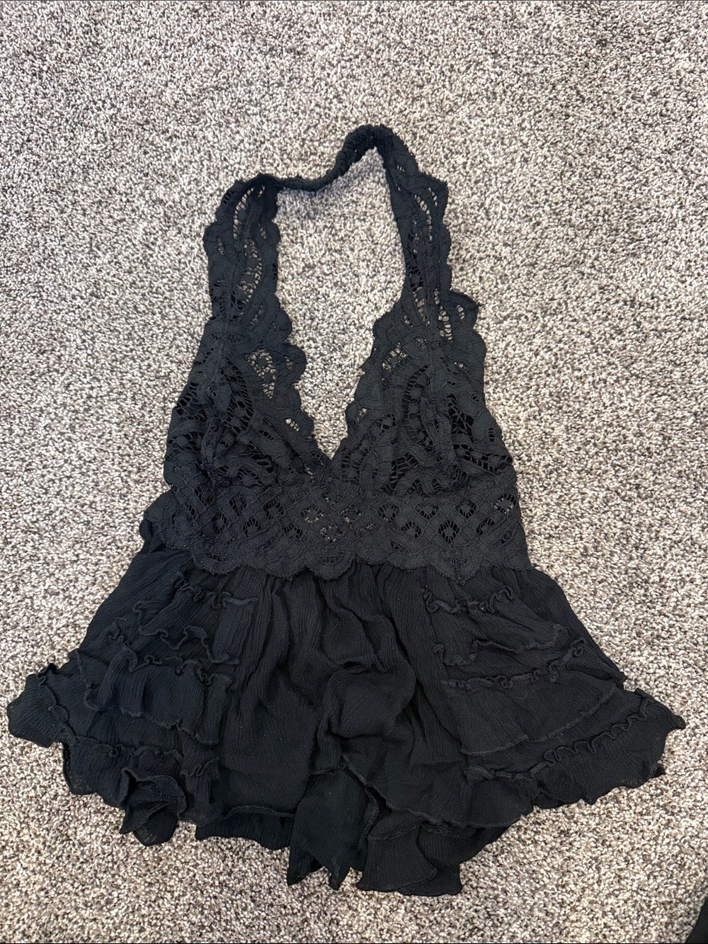 Free People Halter Flowy Tank